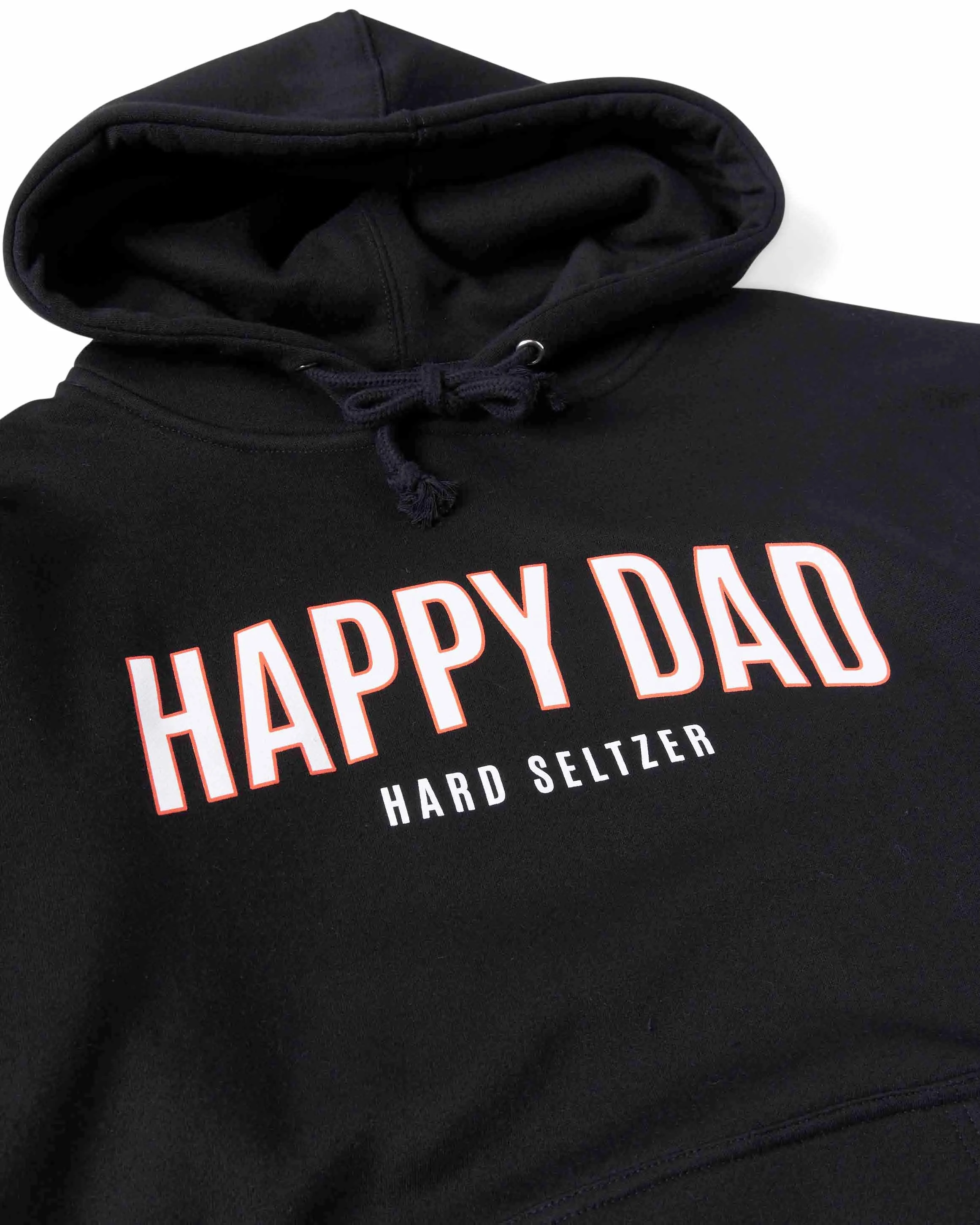 Happy Dad Arch Hoodie (Black)