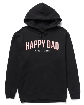 Happy Dad Arch Hoodie (Black)