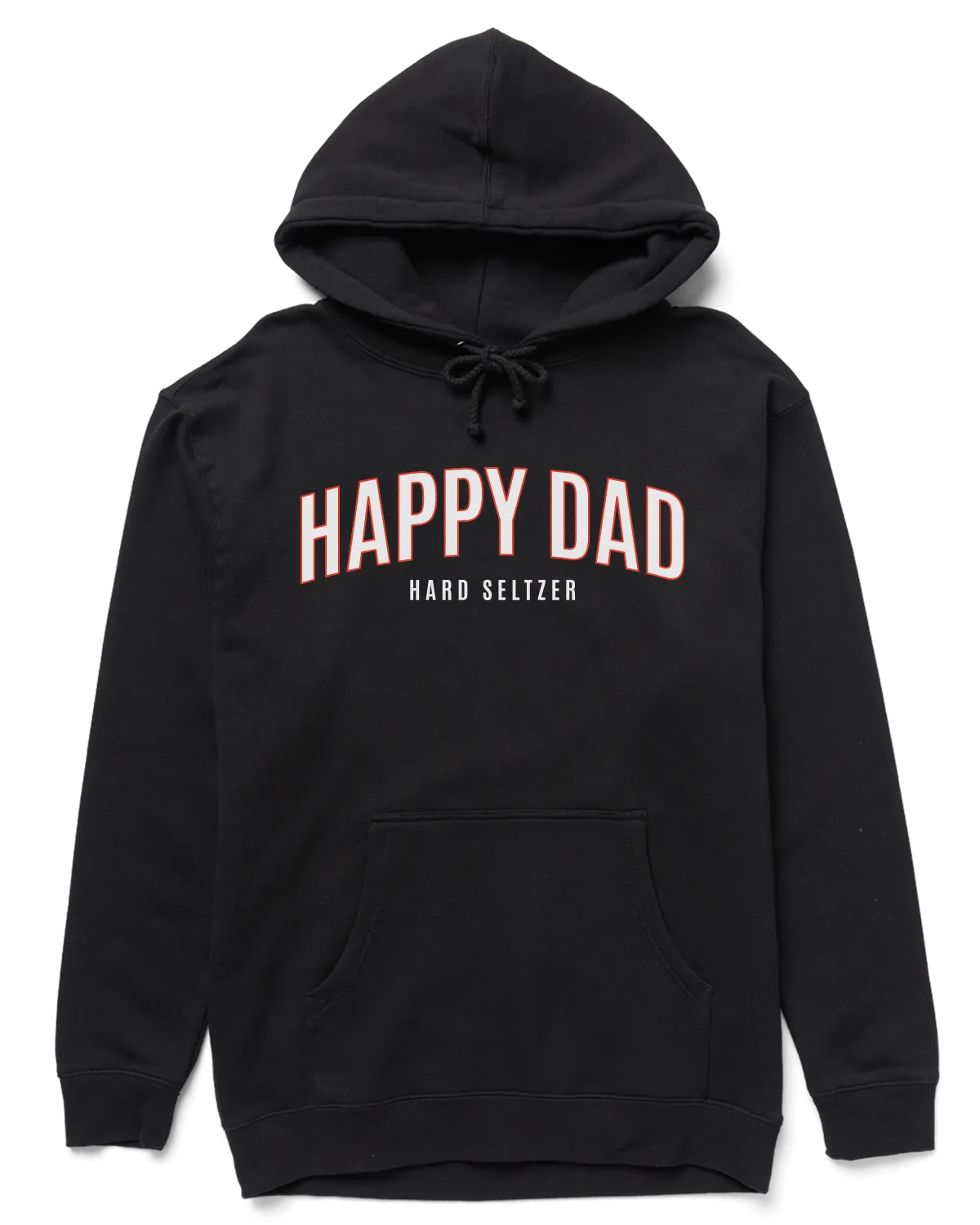 Happy Dad Arch Hoodie (Black)