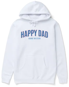 Happy Dad Arch Hoodie (White)