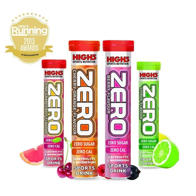 High 5 Zero | Single 20 Tablet Tube | Berry Flavour