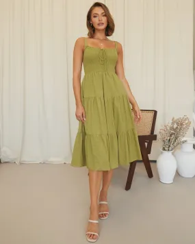 Hilda Dress - Green