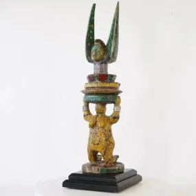 Igbo Edjo Warrior Ikenga Statue, Nigeria #1071