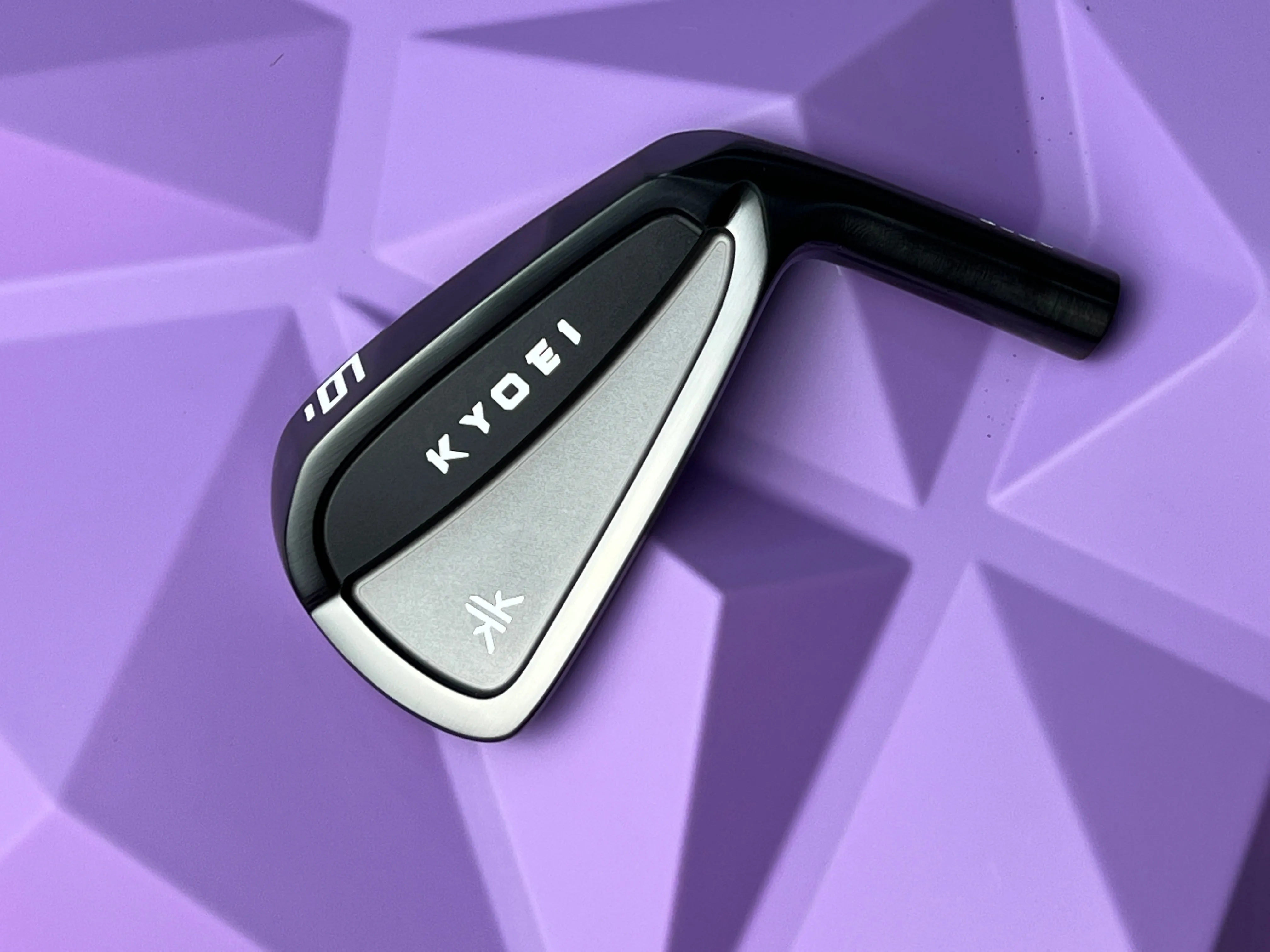 KYOEI Golf Iron KK CB 2022 4 to P Black PVD