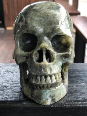 Labradorite Skull [16S85]