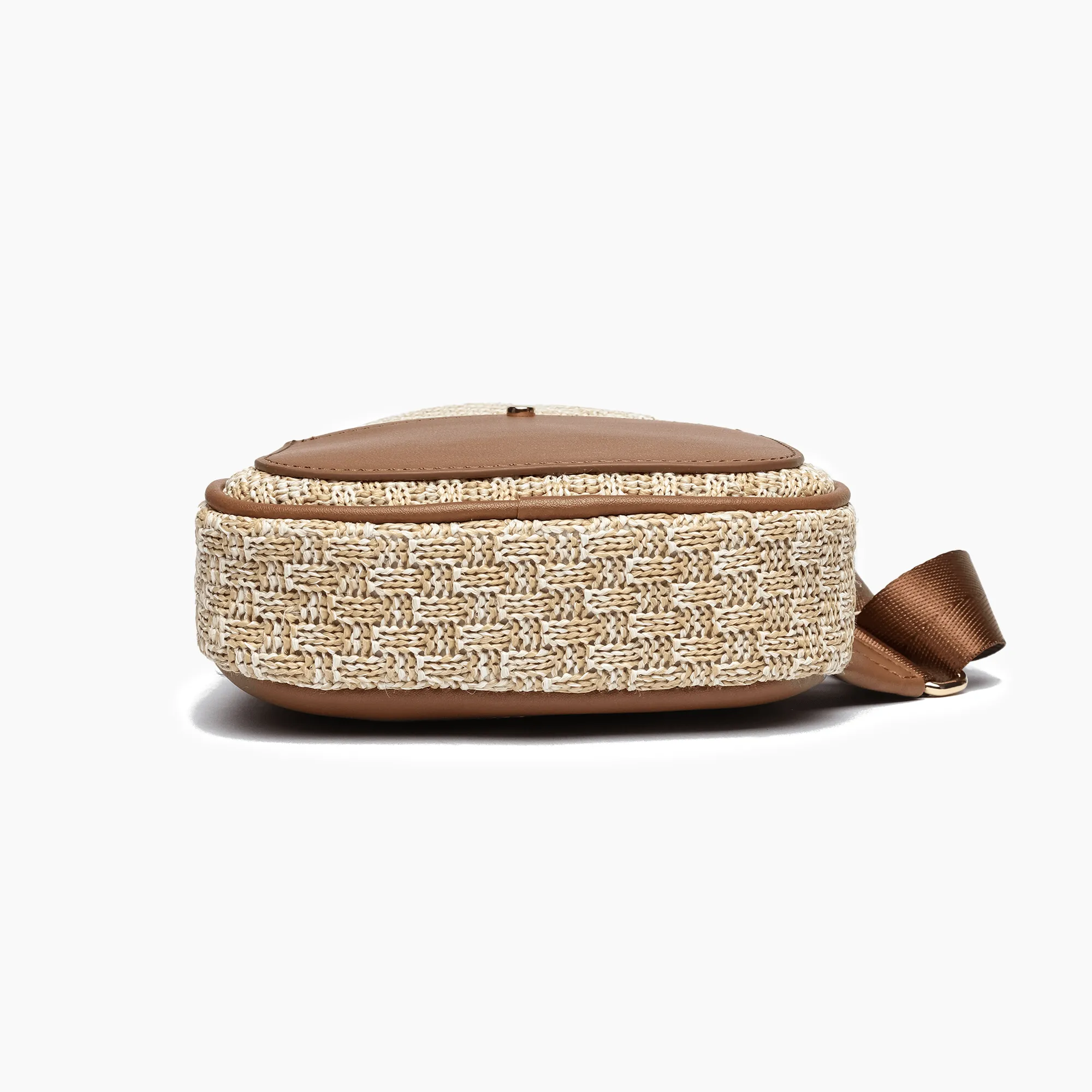 Lily Straw Small Crossbody Sling Bag