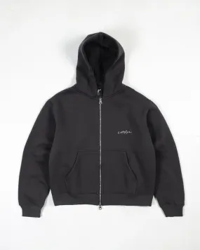 Logo Zip Hoodie