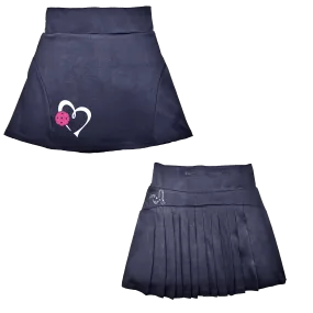 Love Pickleball Heart (Pink) | Women's Flirty Pickleball Skort