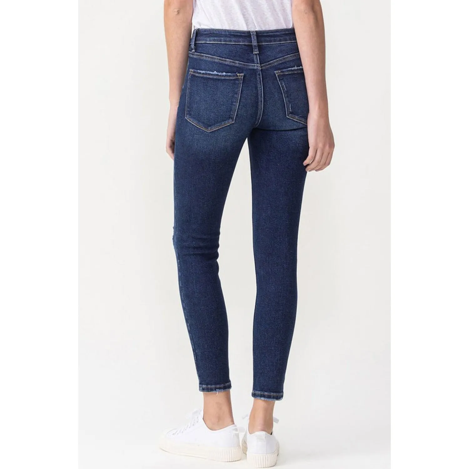 Lovervet Full Size Chelsea Midrise Crop Skinny Jeans