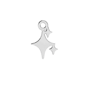 Maayan's Sparkle Charm | Sterling Silver