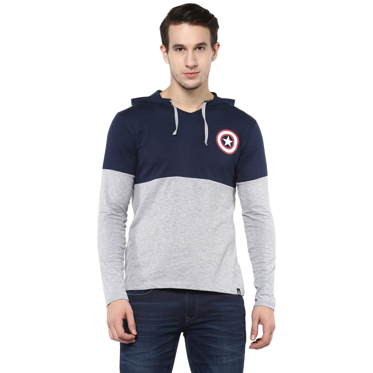 Men's Cotton Hooded Neck T-Shirt