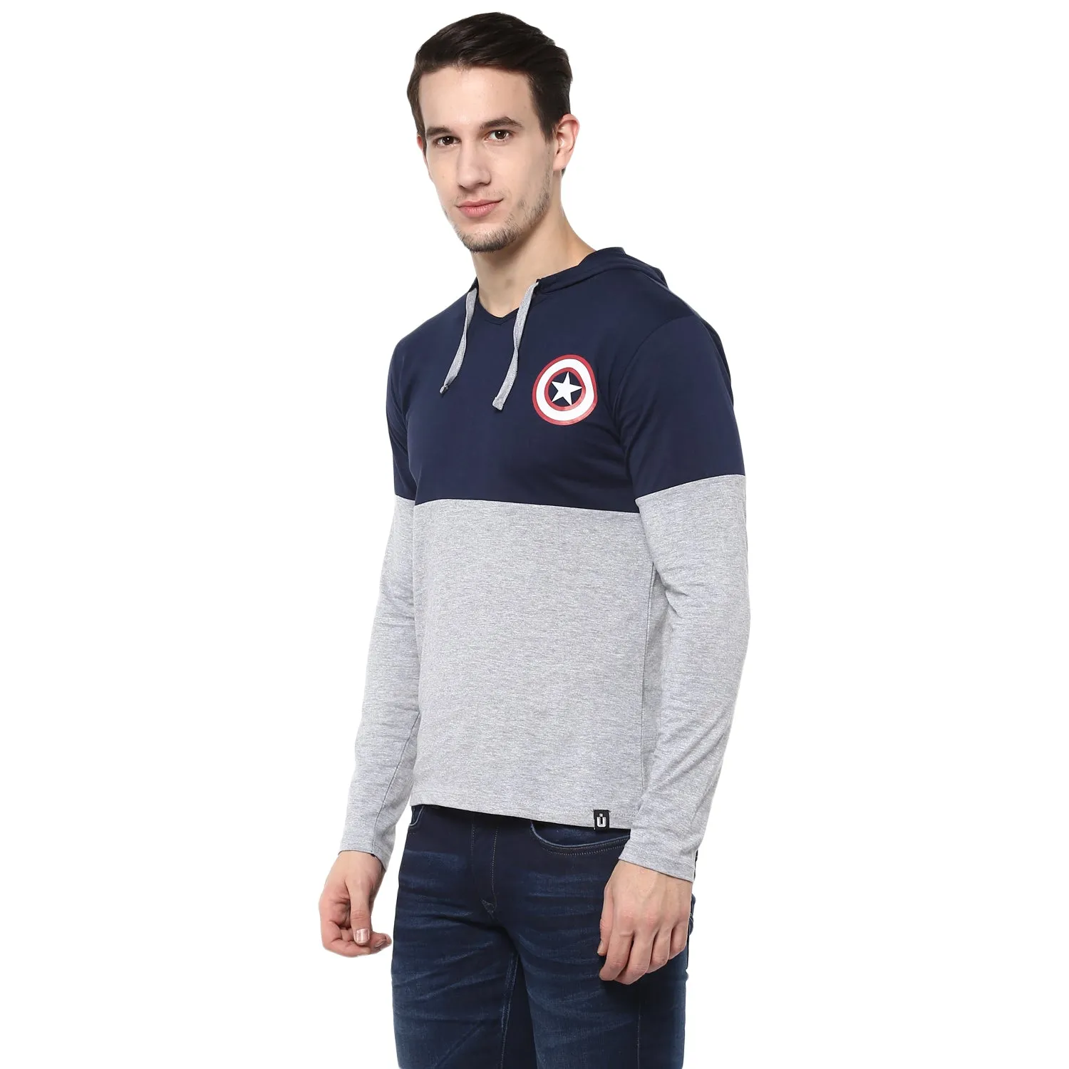 Men's Cotton Hooded Neck T-Shirt