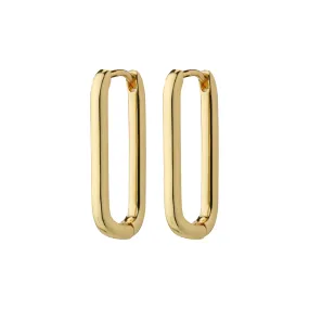 Michalina Gold Plated Hoops