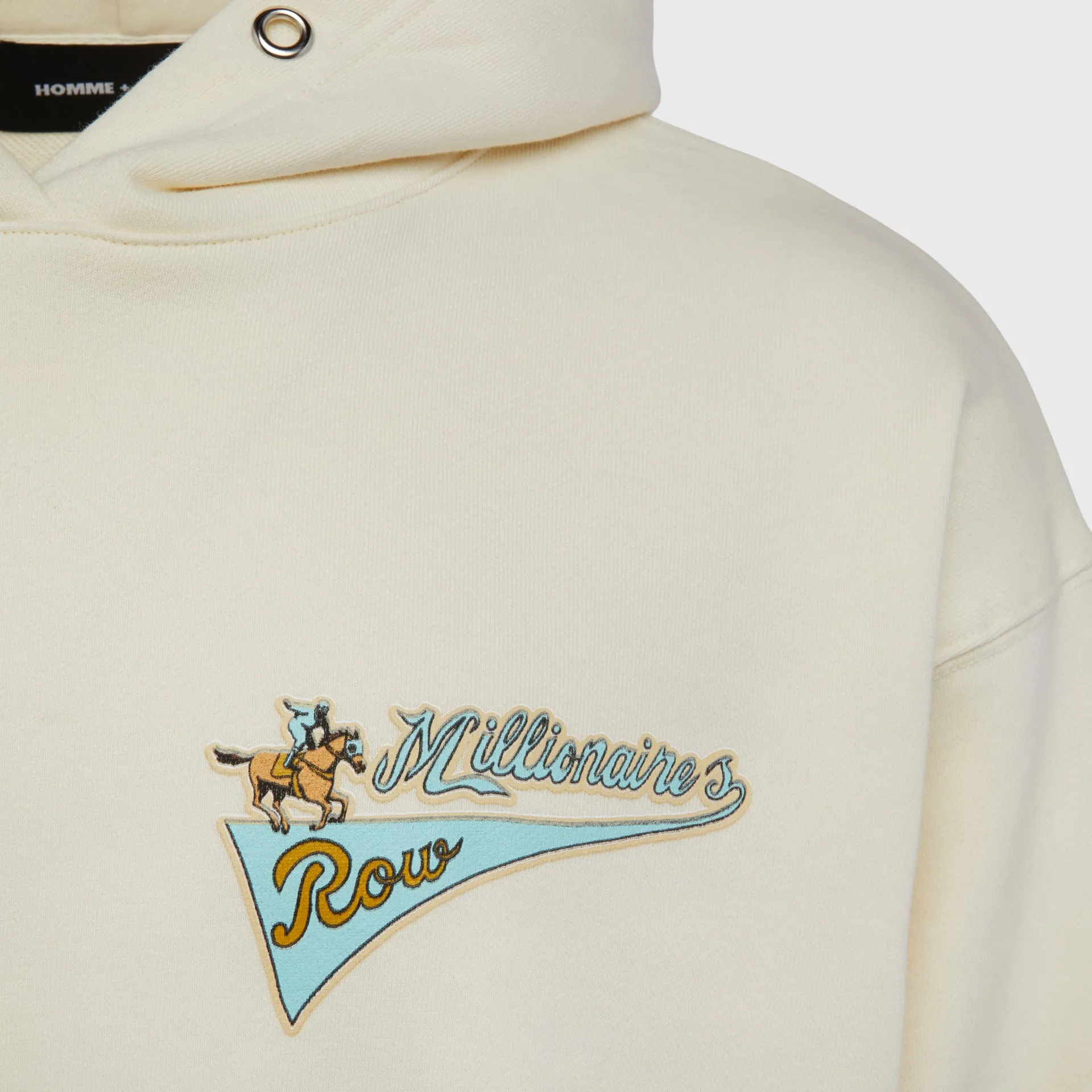 Millionaires Row Hoodie Cream