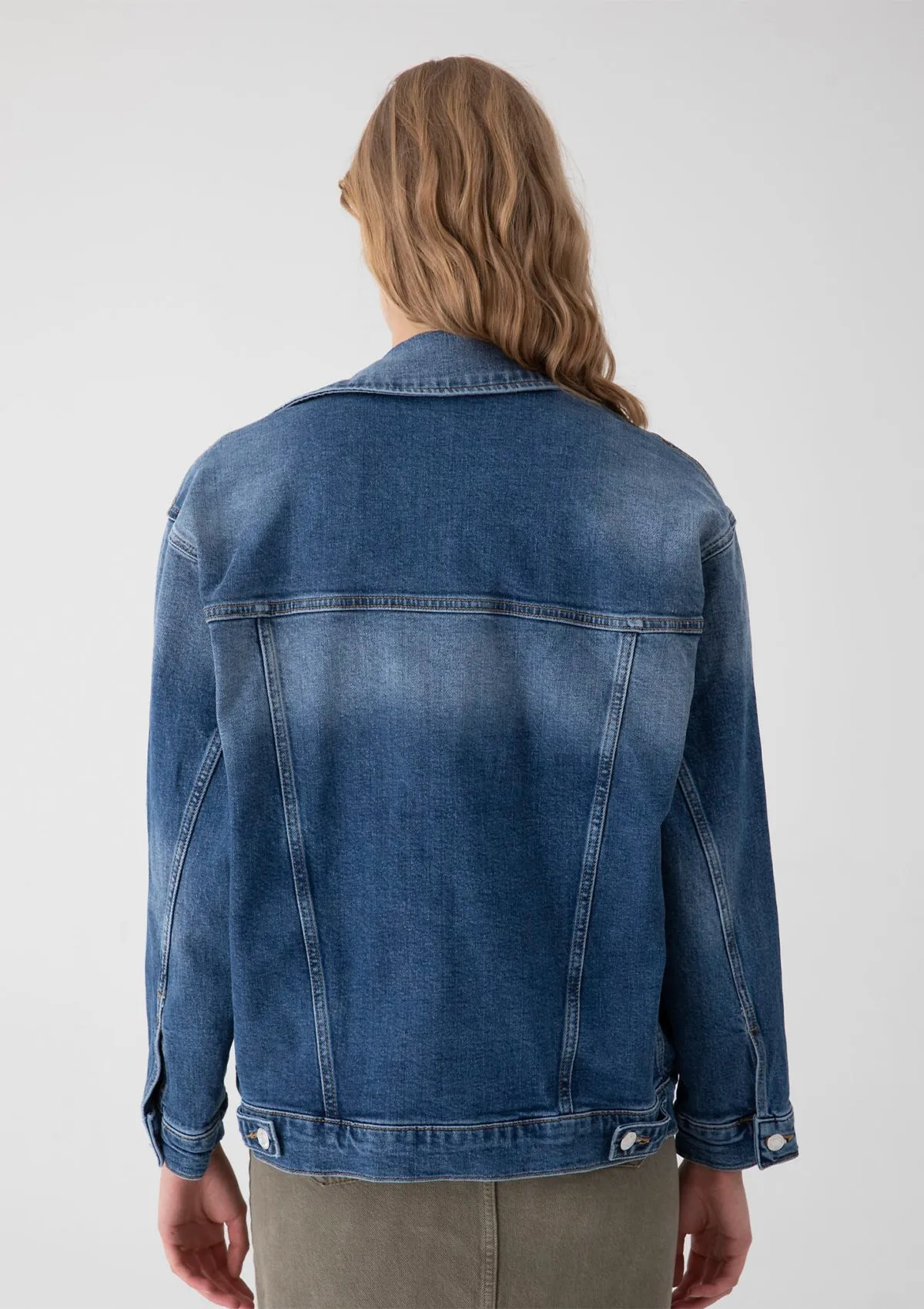 Monalis Heix Oversized Denim Jacket