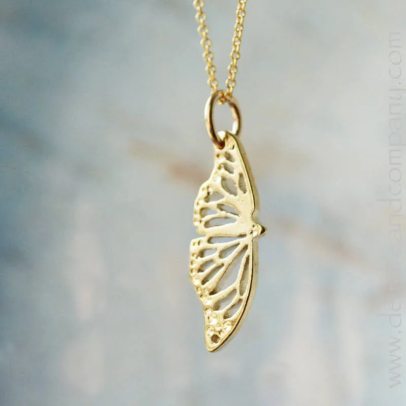 Monarch Necklace in Gold Vermeil