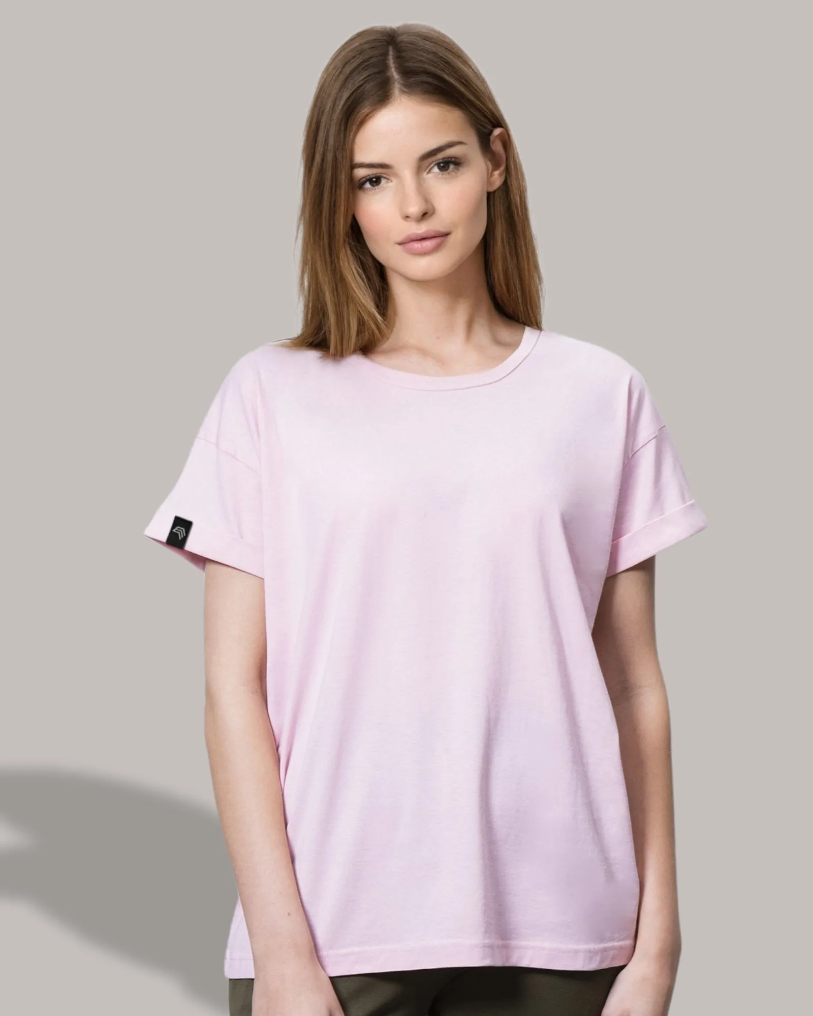 MTS M193 ― Damen Bio-Baumwolle Oversized T-Shirt - Rosa Pink