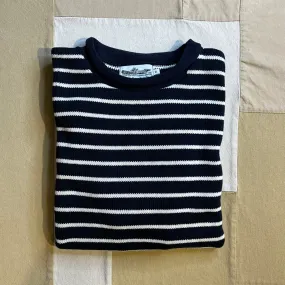 Nantucket Striped Roll Neck Sweater, Navy/Natural Stripe