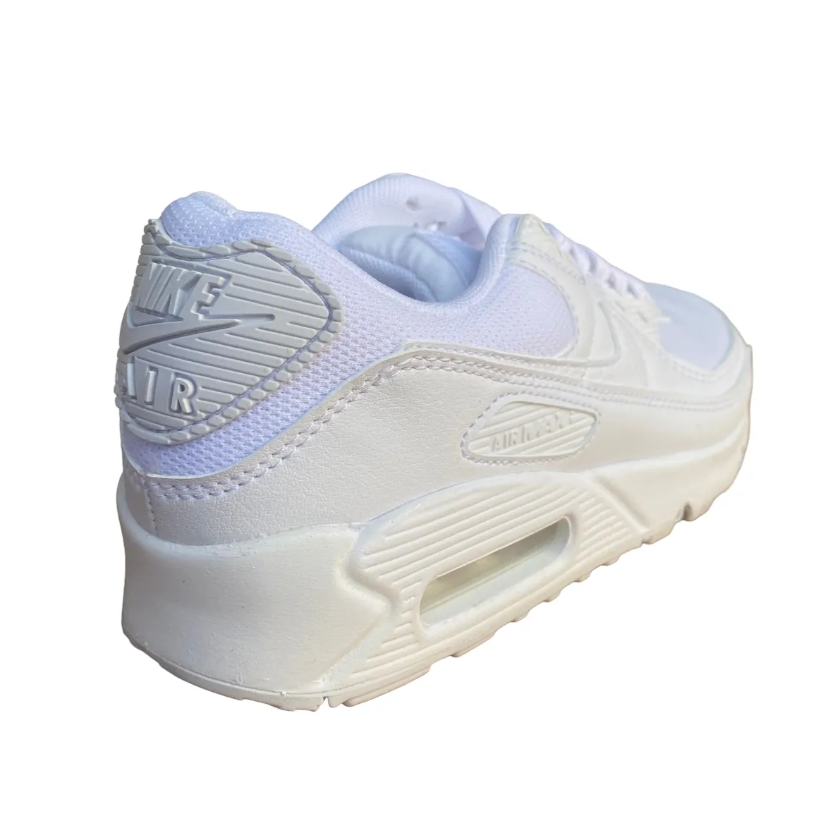 Nike women's sneakers shoe Air Max 90 DH8010-100 white