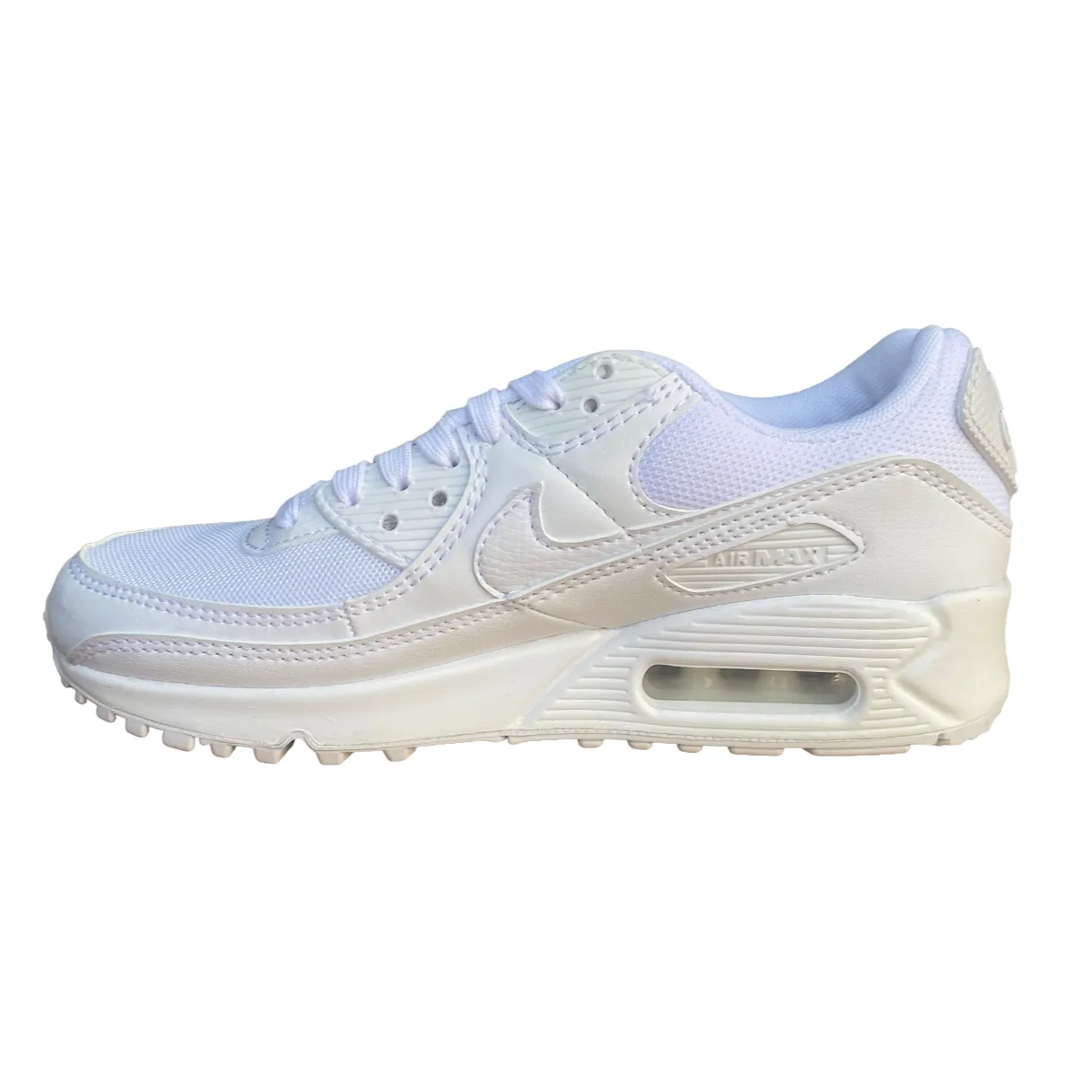 Nike women's sneakers shoe Air Max 90 DH8010-100 white