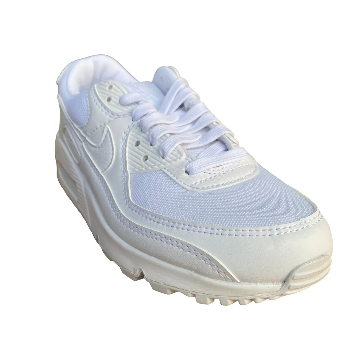 Nike women's sneakers shoe Air Max 90 DH8010-100 white