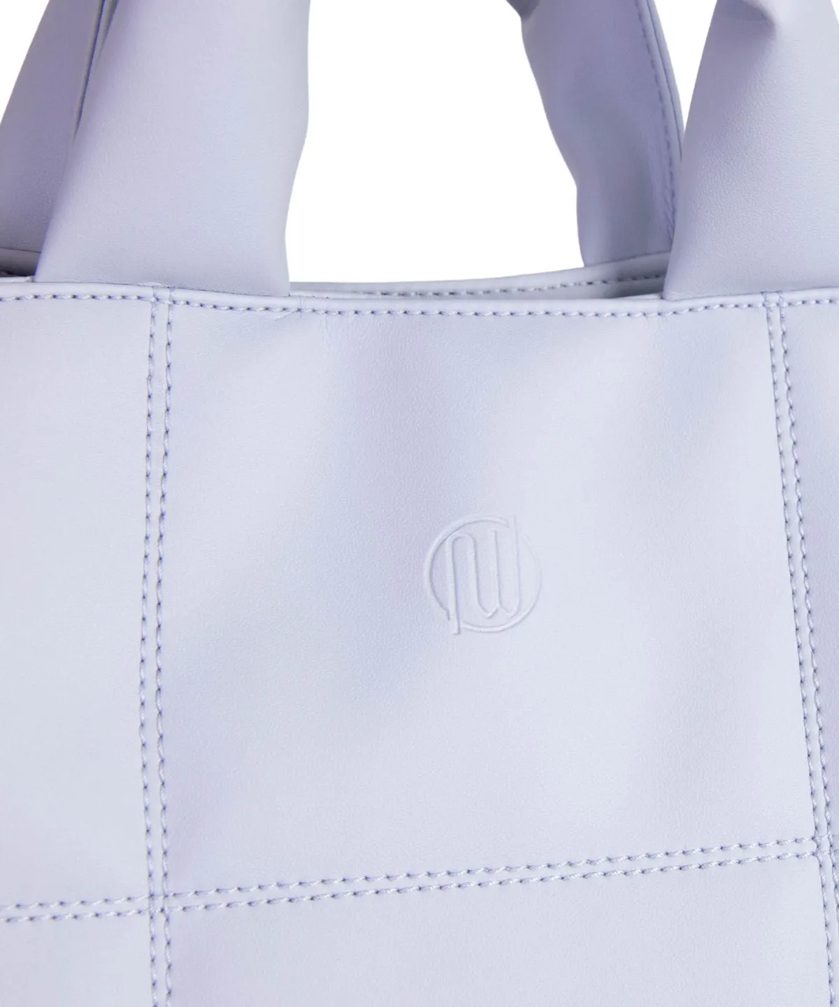 nuuwaï - Vegan Quilted Handbag - LINN dusty blue