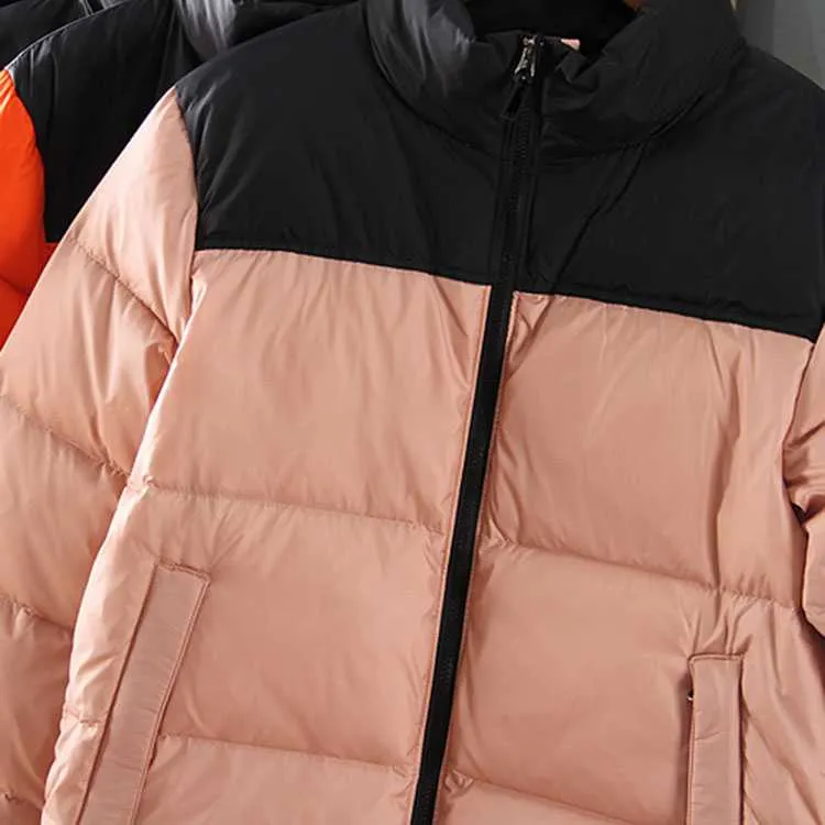 Packable Color Block Boxy Warmest Padded Down Puffer Jacket