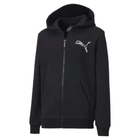 Puma boys' hoodie KA Full-Zip 583237 01 black