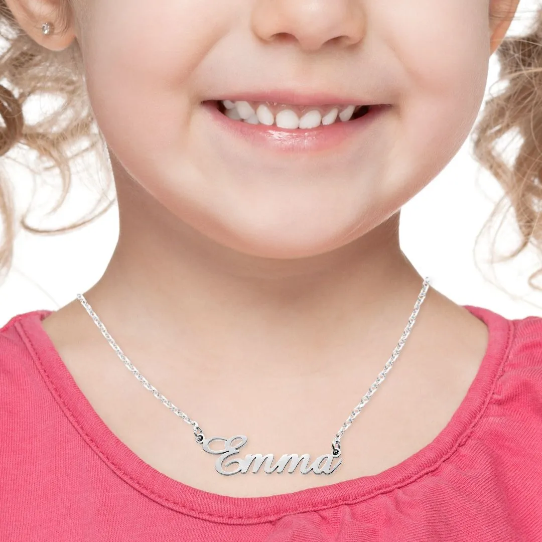 Quill Kids Name Necklace