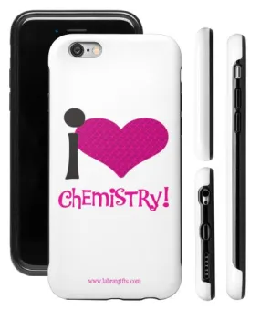 "I ♥ Chemistry" (pink) - Protective iPhone 6/6s Case