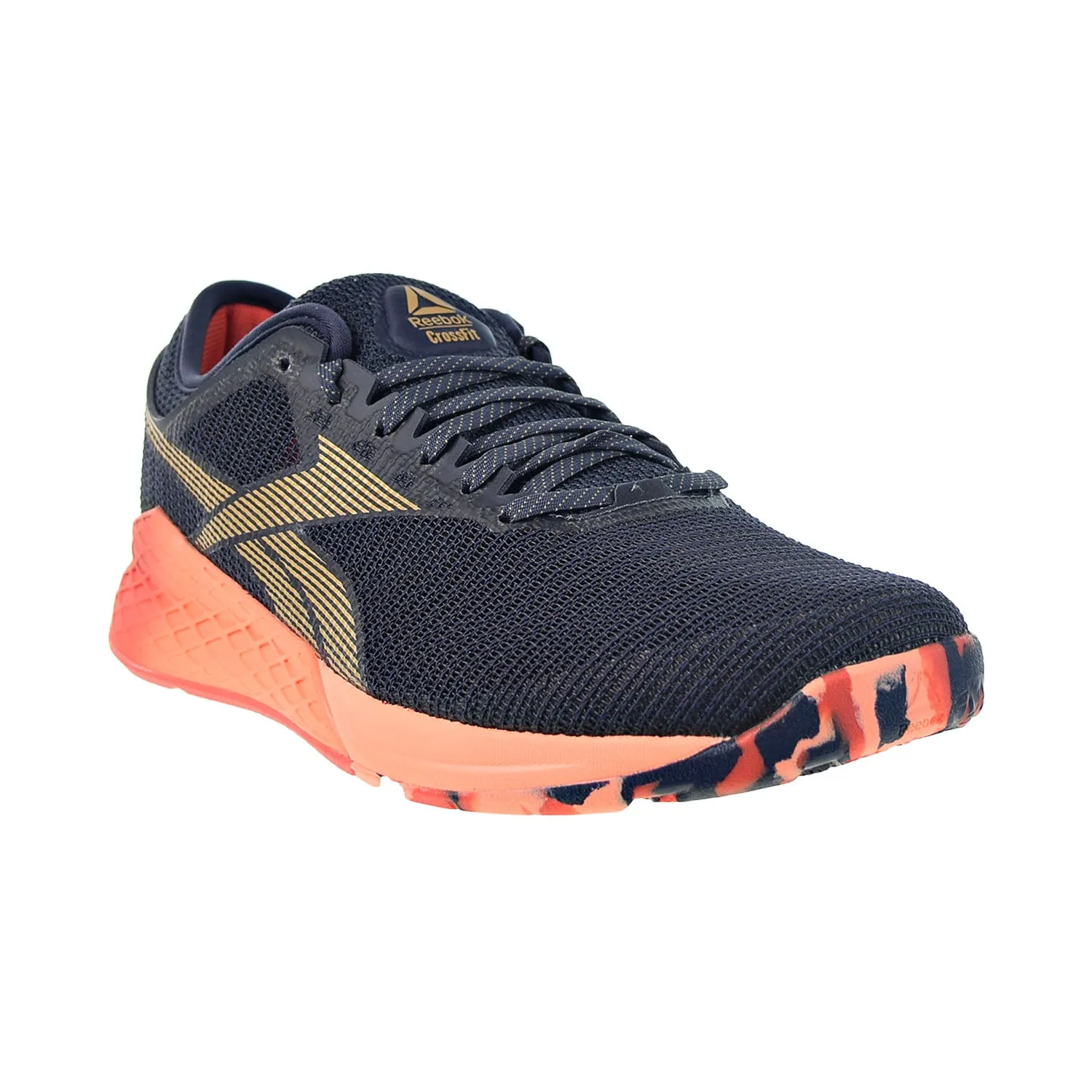 Reebok Nano 9 Men's Training Shoes Heritage Navy-Rosette-Sunglow