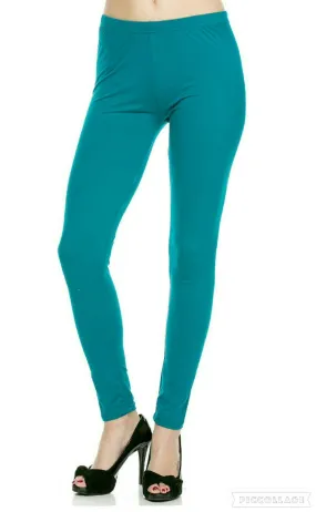 Solid Turquoise Leggings