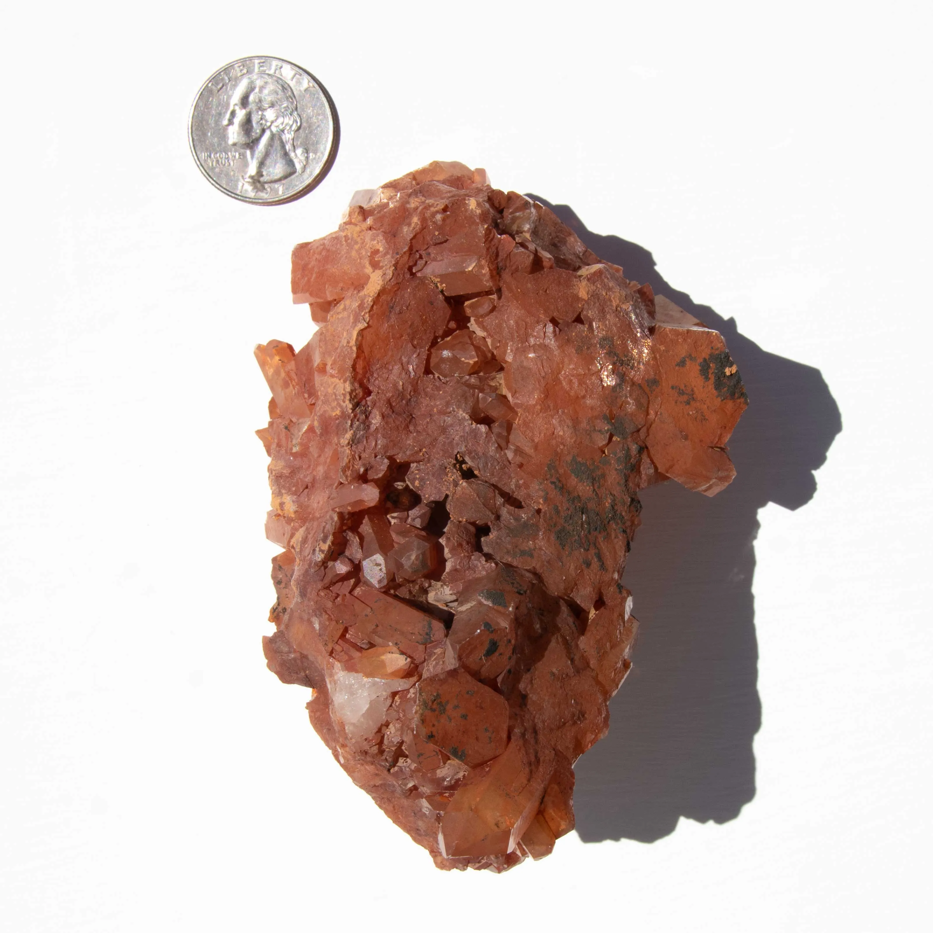 Tangerine Quartz - Rough