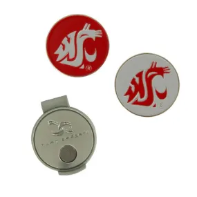 WSU GOLF HAT CLIP AND MARKER